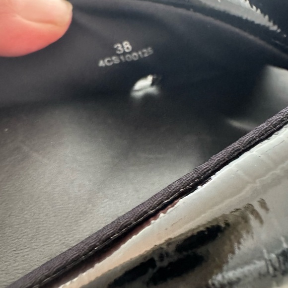 4CCCCEESS Black Women's Slide Sandals Pila Anda Shadow 38 never worn - Picture 3 of 6